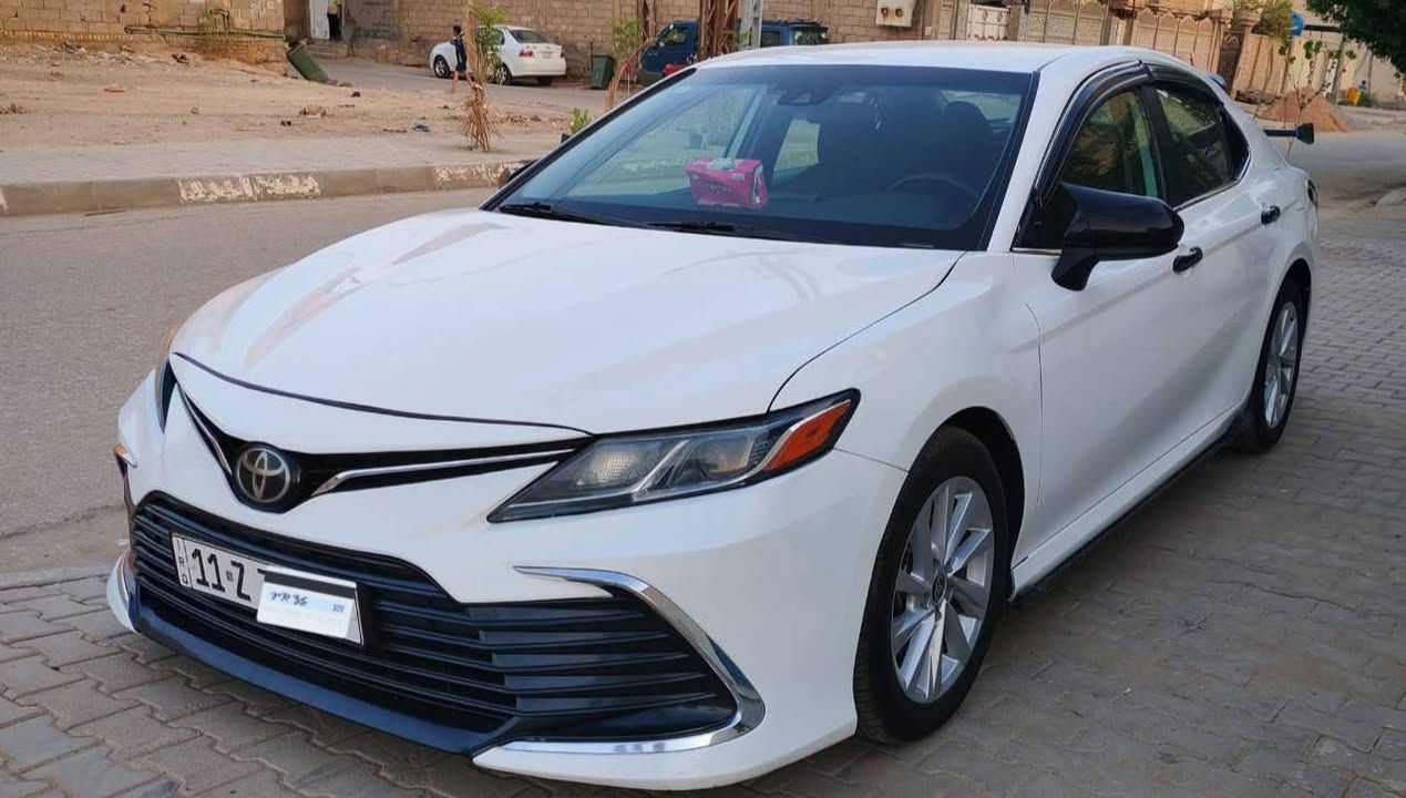 تويوتا كامري  Le 2022 بانزين فقط
رقم بغداد بأسمي

مواصفات : LE
شاشة، كاميرا، تحكمات ستيرن، تحديد سرعه، رادار، تحديد مسار،. توقف ذاتي، لايتات  LED

ضررهـا:  بنيد فقط  مبدل  
صورة الحادث مرفقة
السيارة بدون قطرة صبغ
ايرباك كلهن راجعات سست

 العنوان : كربلاء او بغداد

الاتصال
***********
***********
