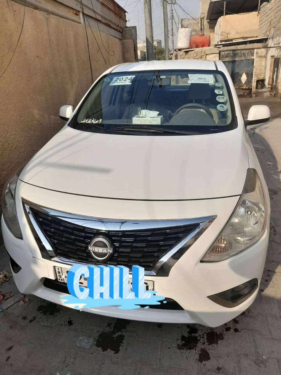 نيسان للبيع موديل 24 رقم اربيل وكاله بيه بارد وره وباقي كفاله عامه سعر 125 مكان الجمهوريه ، ***********
