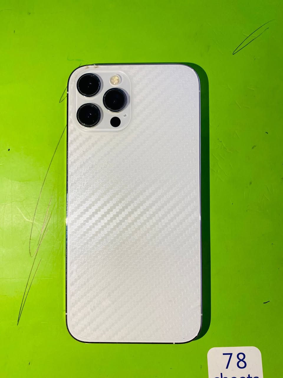 سلام عليكم ايفون12برو ماكس للبيع
ذاكره256
بطاريه87
نموذج M
نظافه100/98
جهاز ما مفتوح ولا داخل تصليح
السعر500بي مجال قليل
مكاني بغداد مدينه الصدر
رقمي***********
