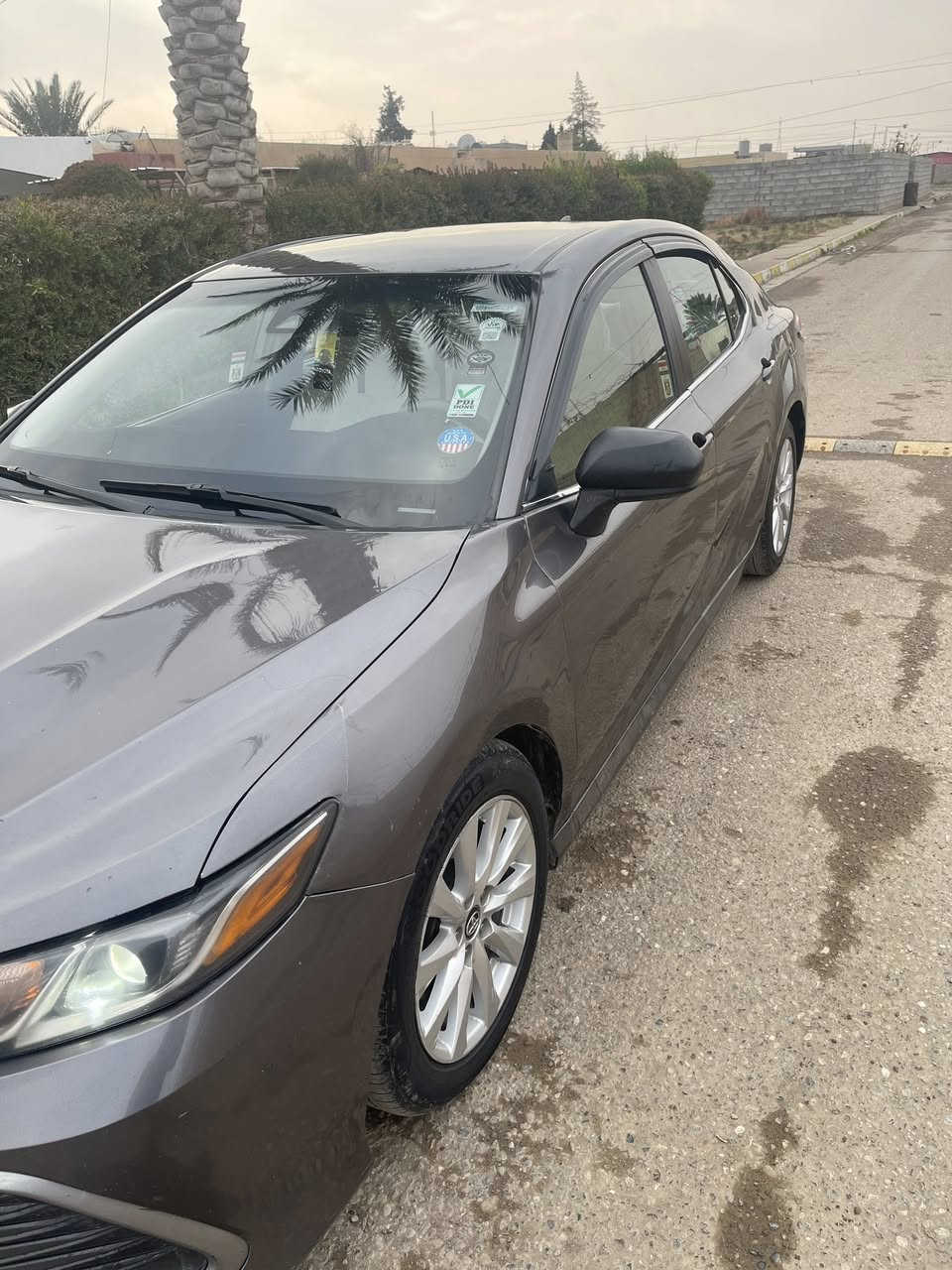 كامري وارد امريكي موديل 2019 رقم اربيل الجديد شرط التحويل سنويه جديده 2027 كير محرك شرط محرك مامفتوح قطعتين صبغ بدون دواخل  سيارة جديده داخل جديد وضع شركه ماشيه 130 صدر طخم تاير جديد مابيها نقص السعر 170 مكان السياره الشركاط الشراي يتصل *********** لموشراي لايتصل
