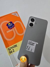 جهاز  TECNO SPARK Go 2 ذاكره 128 بطاريه 5200 جهاز مستخدم يوم واحد فقط ...