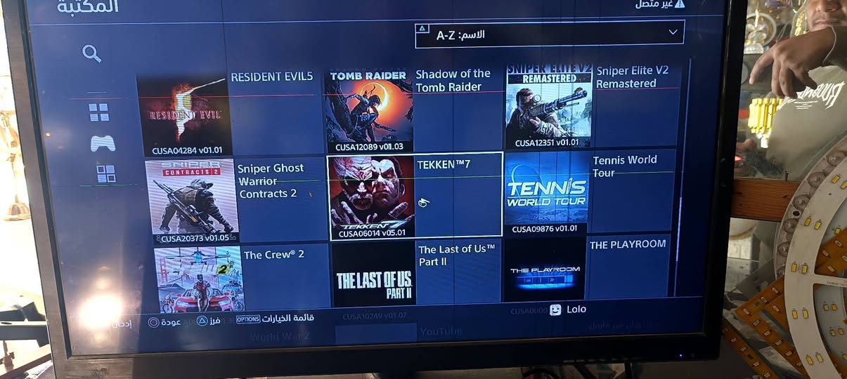 ps4 pro 1T 9.00
بلي فور برو مهكر واحد تيرا نظام 9.00
بي 40 لعبه ومعروضات بل صور 
وايضا بي ❗هارد واحد تيرا موسع❗ يعني الجهاز صار 2 تيرا
و يوبي اس 1500 
يدات عدد 2 اصلي + تجاري وكيبل شحن 3 متر  سعرهن 500 الف وبي مجال 

بل عافيه على الياخذه والي يجي بي خير ويدلل
رقم واتساب ***********
مكاني بغداد الدوره
