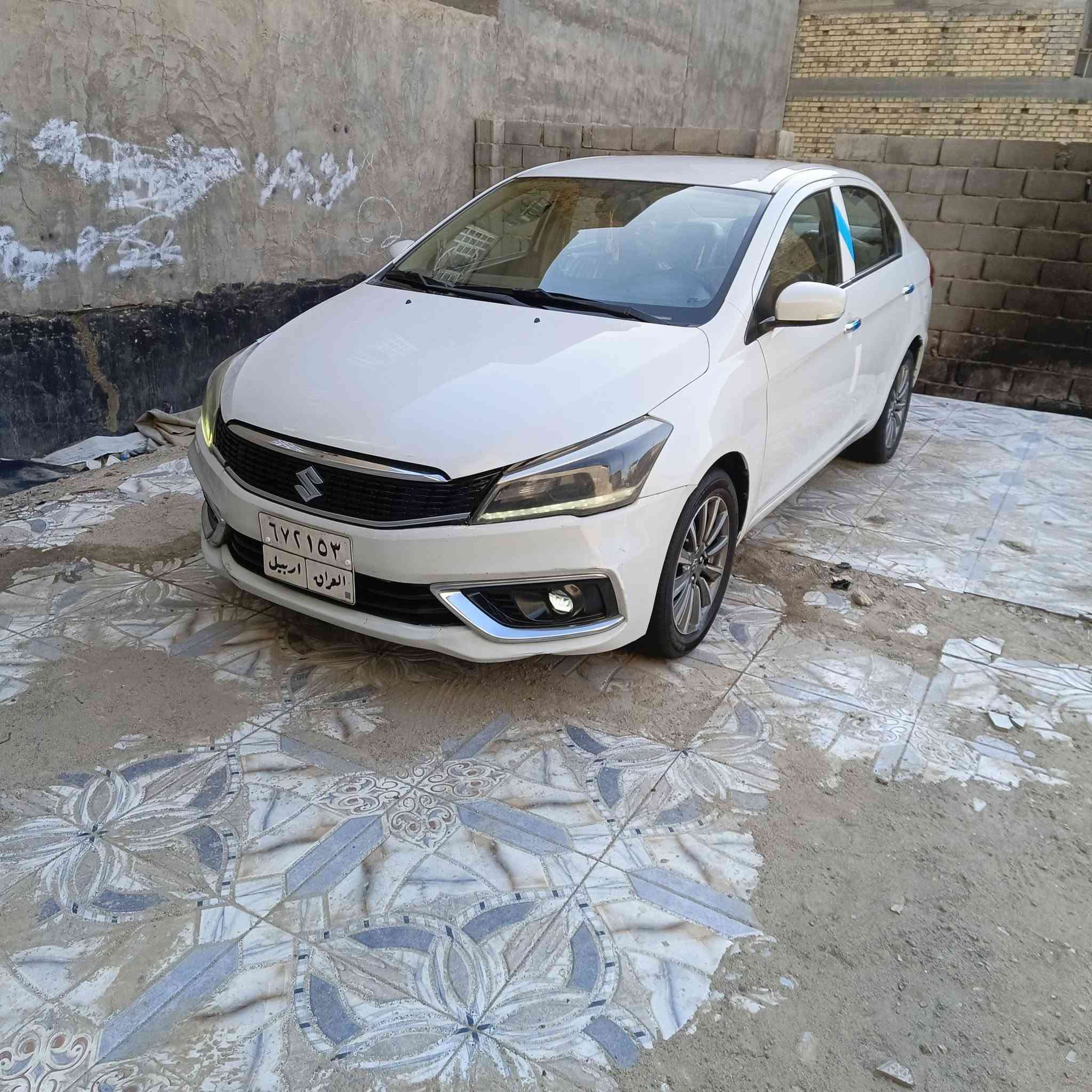 ساسوكي سياز خليجي مديل 2019 أربيل بسم شركه سنويا مامنتهيه وكاله أو تحويل مكفوله من ضربه فقط قبق صندوق صبغ بلخليج سياره جديده وجاهزه من كلشي  حداديه وتبريد وتخم تاير جاهز مكينه وكير كفاله السعر مستعجل 82 ورقه ومواصفات فول تجي عدا فتحه رقمي *********** أو *********** مكاني بصره ياسين خريبط مامتواجد على النت شراي يتصل وضحت كلشي
