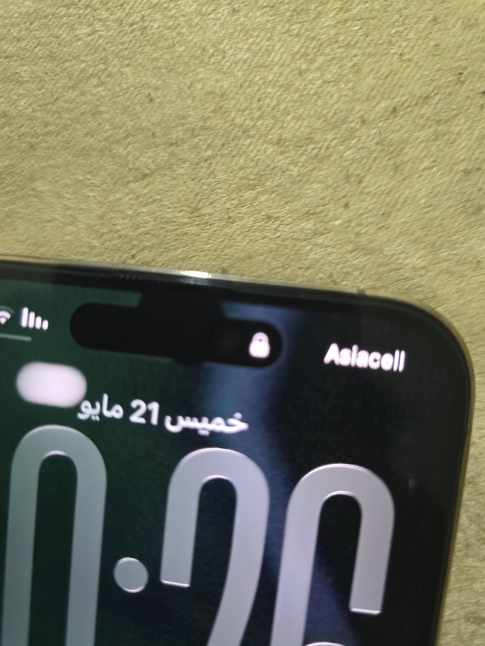 السلام عليكم
ايفون 14 برو ماكس 
لون ذهبي
ذاكرة ٢٥٦
البطاريه ٨٩
الفيس ايدي والكاميرات كلهن شغالات 
بس الشاشه فوك يم الكامرة اكو سواد وابد مامأثر عل الكامرة او عل الفيس ايدي
السعر ٦٠٠
وبيه مجال بسيط
مكاني رفاعي


**إذا كنت صاحب هذا الإعلان وتريد حذفه لأي سبب، رجاءا أرسل رسالة إلى الدعم الفني**