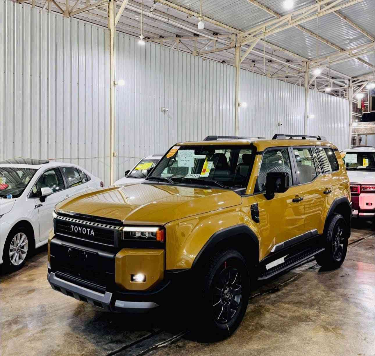 {.♥️🔥مجموعه الملك للتجاره السيارات 🔥♥️.}
✅🔥نقدم لكم افضل العروض المناسبه لزبائن الكرام 

✅السياره خاضعه للضمان والصيانه 4 سنوات 16 تبديله

                 🔥🌟الاسعار حتكون ناررررر 🌟🔥
✅توفر تويوتا البرادو                 ✅الموديل 2025

🔥✅ضمان ساز تويوتا العراق 

    🔥☑️.      السياره 6️⃣ رادارات و 6️⃣ كامرات 

☑️مواصفات السياره                 ✅7 راكب 

🚗 السياره مرقمه رقم بغداد 
🚗 كرسي كهرباء  اماميه وخلفيه 3 طكات + كراسي جلد 
🚗 كراسي عدد اماميه وخلفيه  ￼ تدفئة وتبريد 
🚗 بصمه تشغيل عن بعد وبصمه دخول ذكي 
🚗لايت امامي LED
🚗بك لايت LED ودفيوزر عالي خلفي 
🚗لحايه اماميه خلفيه 
🚗نيكله ع الدعامية الخلفية

اوقات الدوام : من الساعة 10 صباحا الى 9 مساء  

للاستفسار الاتصال 

☎️ *********** 

☎️***********

العنوان⬅️ بغداد ⬅️الكريعات نهايه شارع المعارض 

يتوفر #بيع #وشراء #ومراوس
