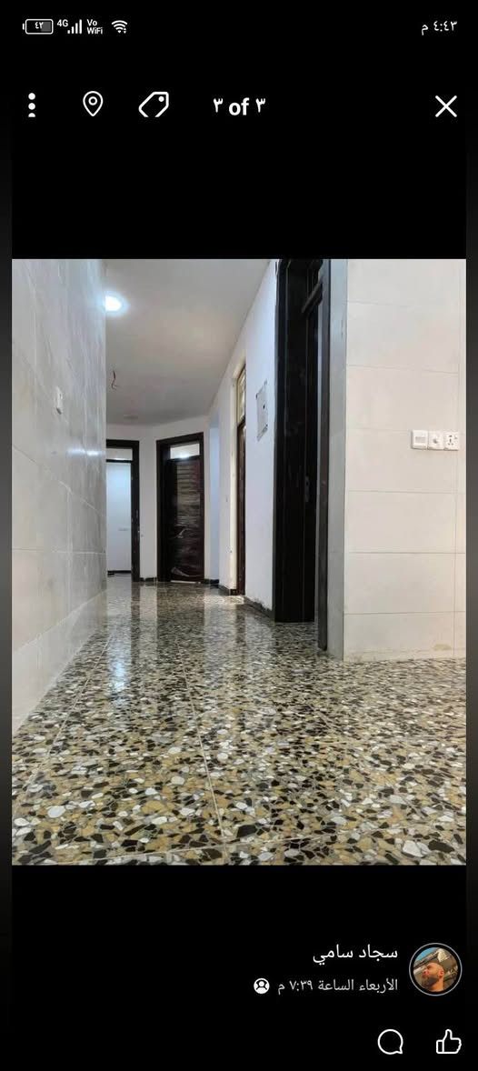 بيت 200 متر 10*20
البلديات 
الضباط الثانية الزراعي خلف الصحفيين قرب المحطة الصفره بناء ممتاز جاهز 
غرفتين 4*5 
مطبخ بارد 5*3
مطبخ حار 2*3
استقبال7*4
كراج 40 متر مربع 
حمام داخلي 
وحمام خارجي
ترك خلفي 10*2
ترك وسط3*2
صاله داخليه6*8 
درج مكسر
بوب قاصه
***********
للاستفسار
