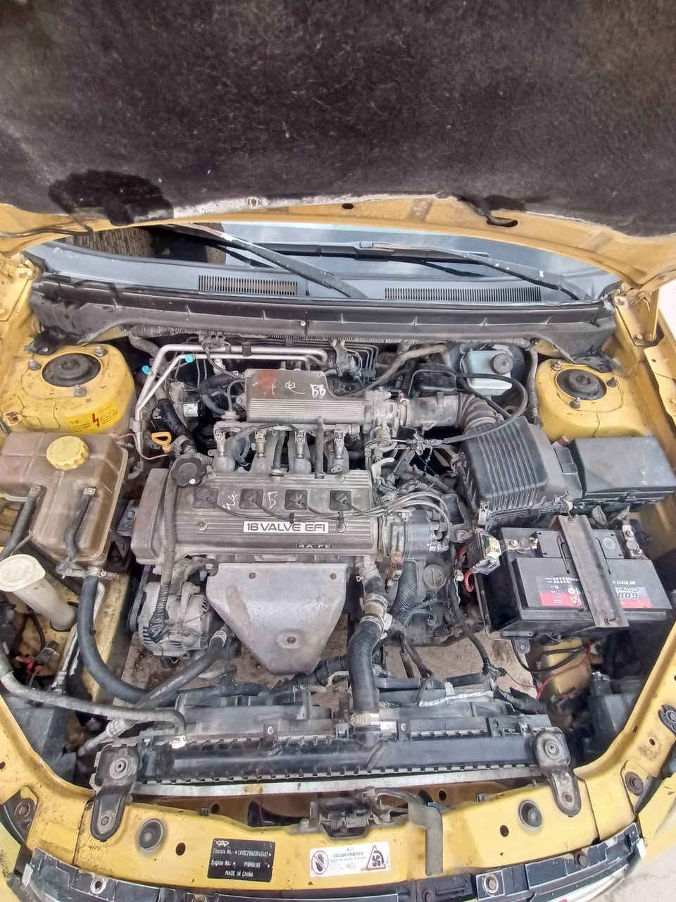 السلام عليكم شيري E5 للبيع محور م2014 ابيع صبغ احزام بدون ضربه كفاله محرك كير تبريد صدر امامي خلفي كله جديد شاشه جديد رقم واسط انكليزي كهربائيات كله شغاله السعر 48 وبيه مجال قليل ***********
