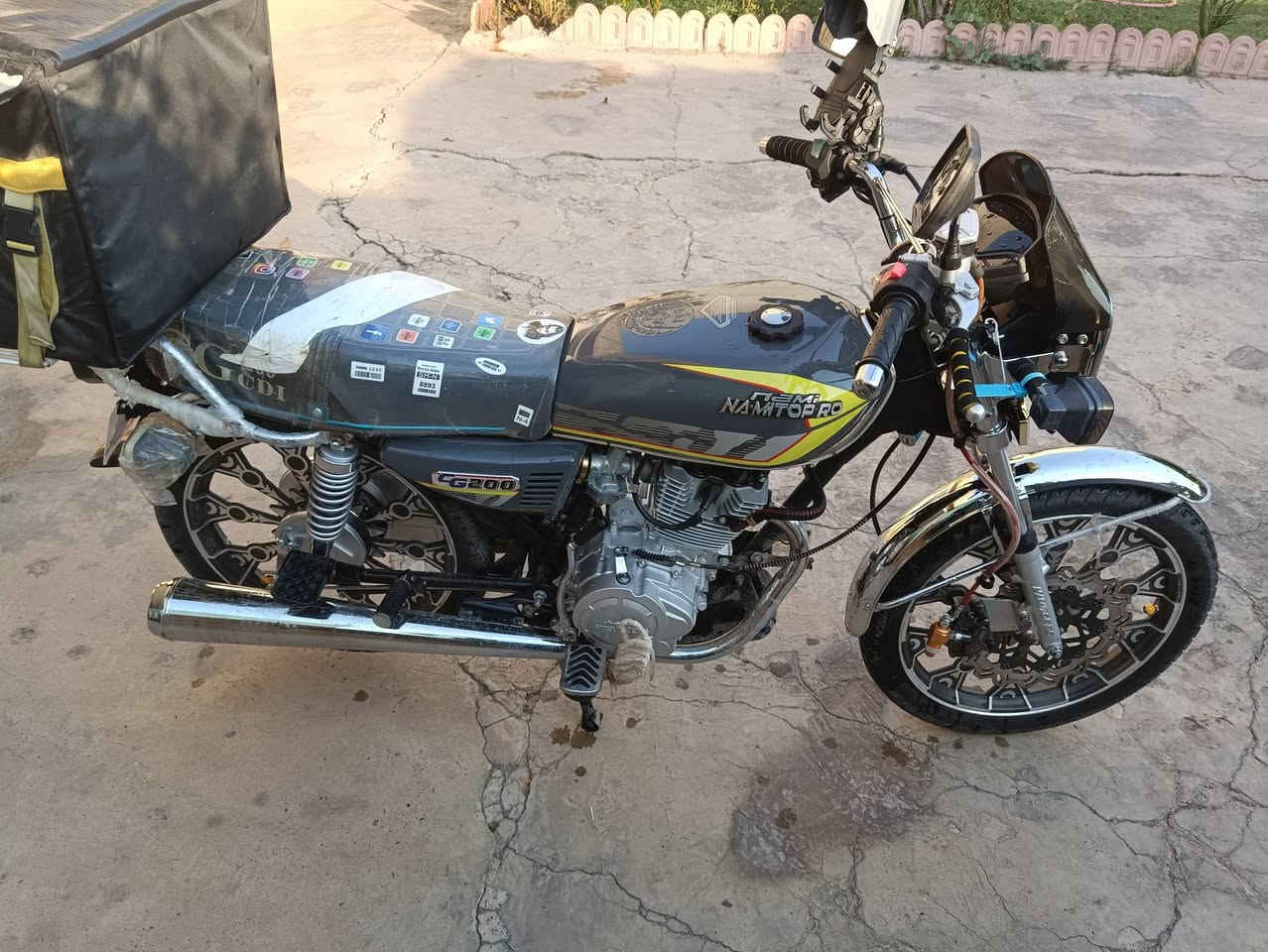 ماطور ناما تو برو محرك 200 اخو الجديد السعر 850 ماطور شي ماشاءالله مال شغل شي رقم واحد ***********
