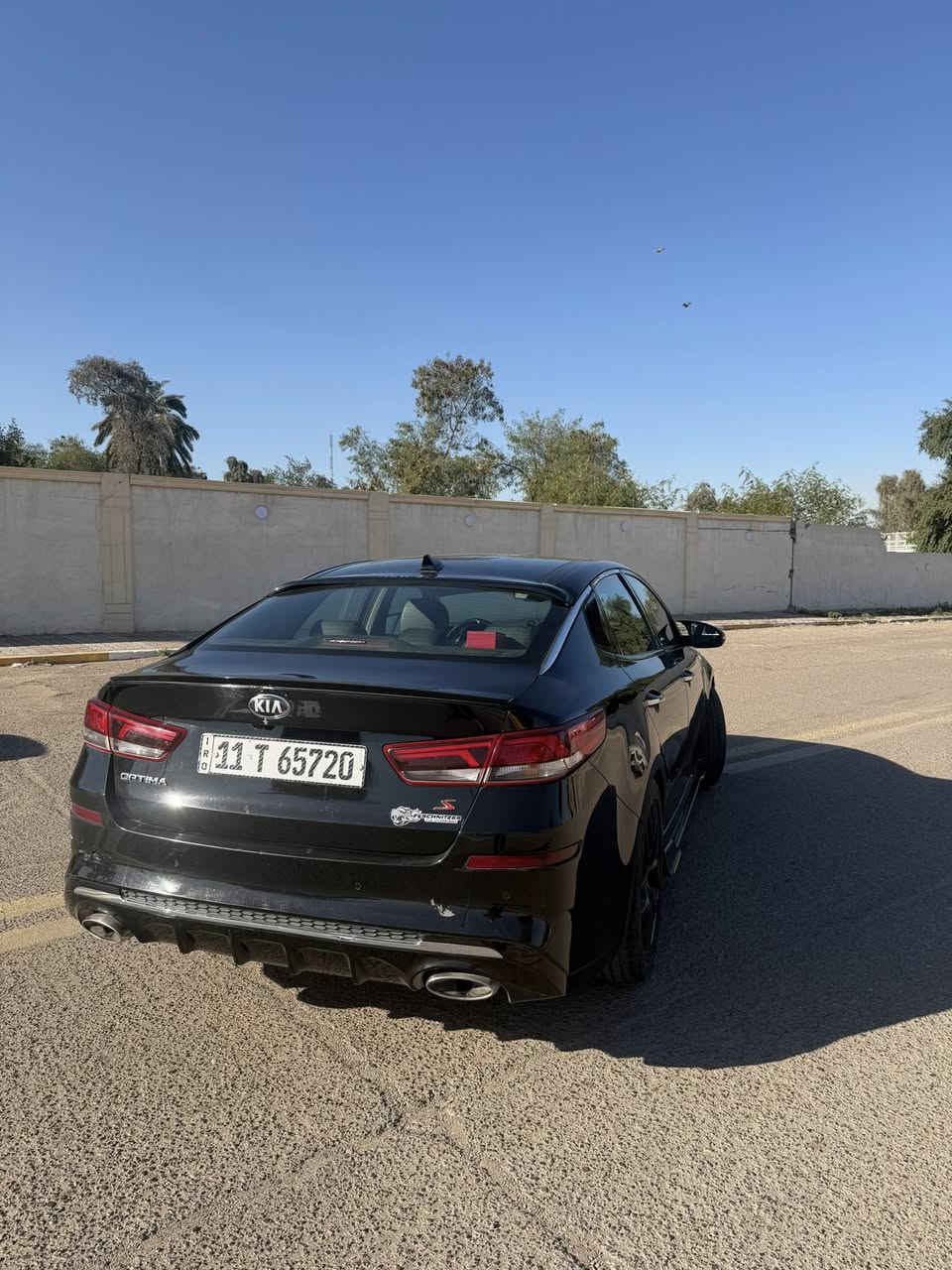 كيا اوبتما 2019 فئه s 
مواصفات ل s معروفه بصمه ابواب بصمه تشغيل بانورما كشن سايق كهرباء محرك 2400gdi ماشيه 83 ml كلين تايتل سعره 155 وبيه مجال 
للأستفسار واتساب (***********)
مكان سياره بغداد الكاظميه

