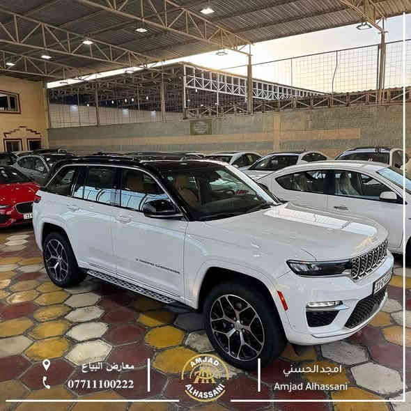 #امجد_الحسني_لتجارة_السيارات

‏JEEP SUMMIT — 2024

➖ ماشية فقط 12,000 كم ✔️
➖ مغلفة PPF بالكامل ✔️
➖ ناقل حركة أوتوماتيك 8 سرعات
➖ دفع رباعي
➖ نظام تعليق هوائي
➖ شاشة وسطية قياس 10.1 إنش + نظام ملاحة
➖ نظام صوتي فاخر
➖ مقاعد جلد كهربائية مع تبريد وتدفئة
➖ المقاعد الأمامية مساج 
➖ بانوراما
➖ رادار + تحديد مسار + تنبيه خروج
➖ كاميرات 360 درجة
➖ حساسات أمامي + خلف
➖وكالة هارلم
➖كامرة الروئية الليلية 

📞 للاستفسار أكثر الاتصال على الرقم:

***********

📍 بغداد - معارض البياع - الشارع الثاني
