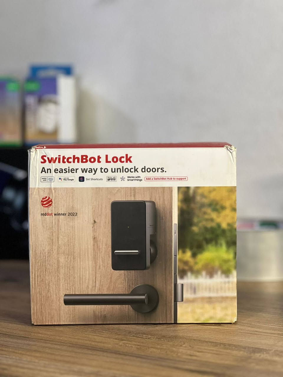 النوع: قفل باب ذكي (Smart Door Lock)
الاتصال: بلوتوث (Bluetooth)
التطبيق: تطبيق SwitchBot على الهاتف
فتح الباب بالموبايل 📱
إغلاق الباب تلقائياً
فتح الباب بالأوامر الصوتية
فتحه عند اقترابك من المنزل
السعر خاص 
واتساب 0787285864


**إذا كنت صاحب هذا الإعلان وتريد حذفه لأي سبب، رجاءا أرسل رسالة إلى الدعم الفني**