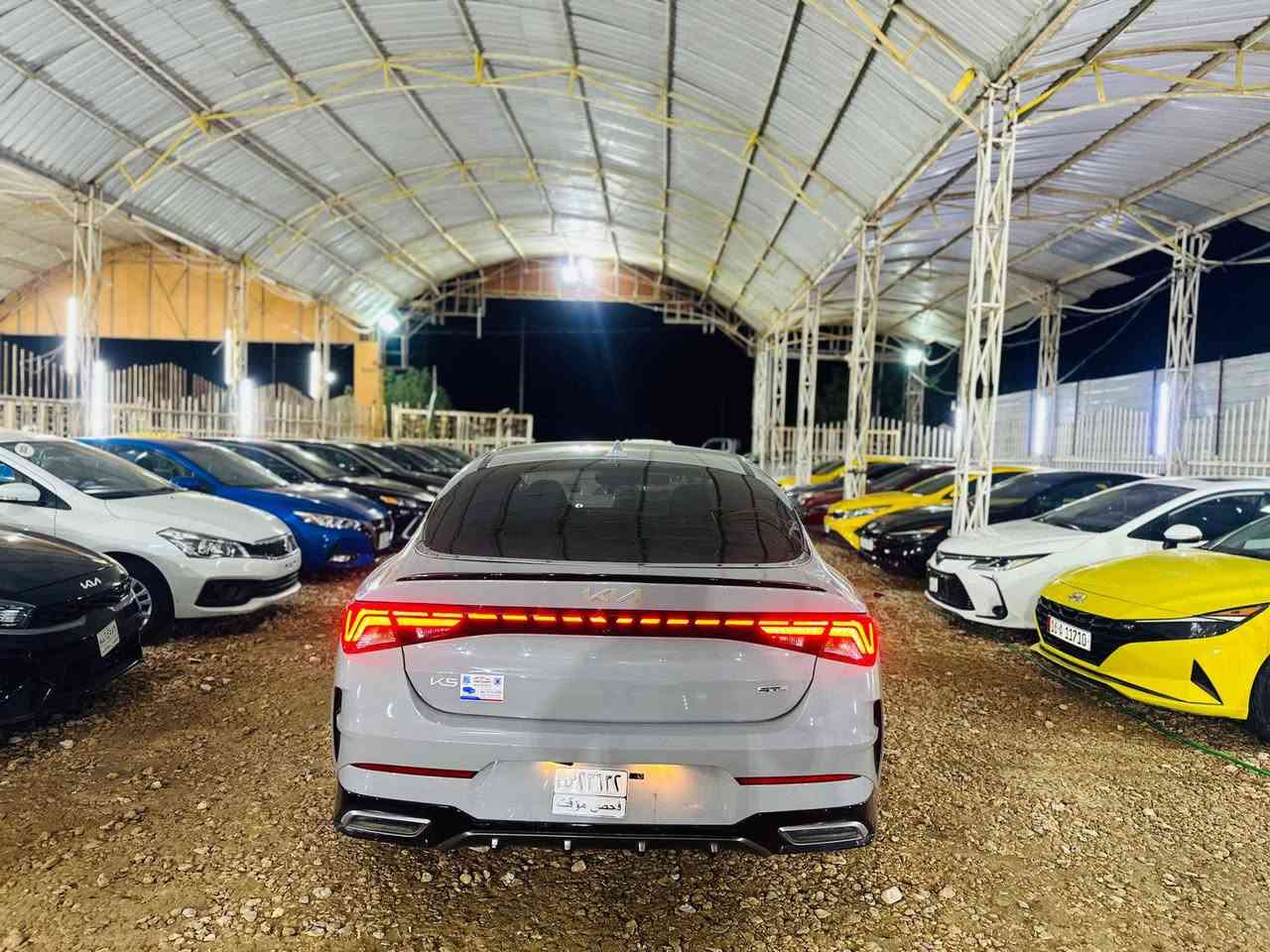 ياالله كي فايف موديل 2024 امريكي 
مرقم شهداء قادسيه وكاله عامه بسم المشتري 
الضرر جاملغ تبديل والحافه البنيد تصليح والباقي كفاله شرط شاصي لغد كفاله راديترات شركه حجر رادار كفاله مواصفات واضحه فول مواصفات جي تي لون مميز اسمنتي السعرب 170 بيع نقدأ فقط 
اي تفاصيل واتساب ***********
السماوة الرميثه شارع عام معرض احمد ال شمران
