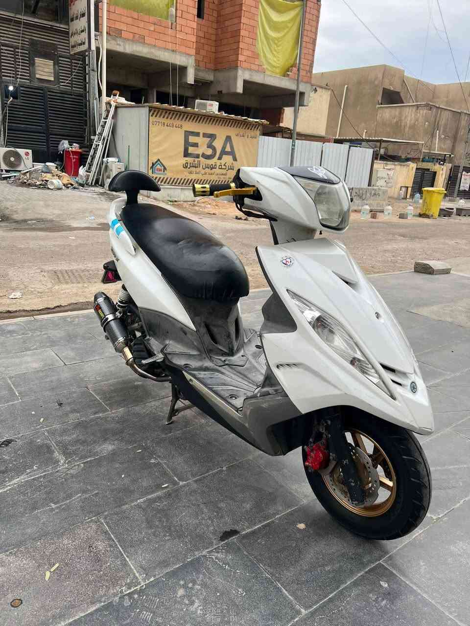 سلام عليكم جيتي أر للبيع مكفوله مكينه وكفر معدل شرط طياره نكره بكل وقت بانزين كله محسن دهن امزويل مابيها نقص بس جوزه سويج ضايع
كلج امامي رياضي💁🏻
صلنصا تيماكس صوت طرب وعندي بلادي وكلمن سعرها
وياله ذهبيه👀
يدات بريك وسكليتر رياضي👀
زوج تايرات جدد 
باتري جديد 
سستم بيها الدراجه 
سعر مليون و250 وبيها مجال عنوان بغداد حي البتول رقمي ***********
