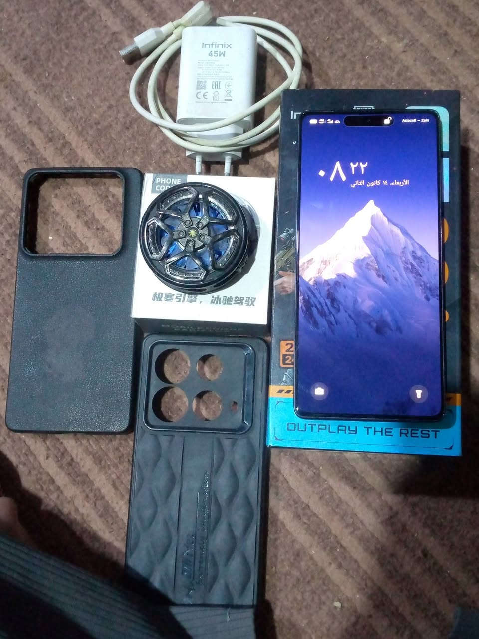 سلام عليكم جهاز انفنكس Infinix GT 20 Pro شتريته قبل فتره ب 345 وريد ابيعه ب 275 مكاني أبو لخصيب
حي لعسكري رقمي  ‏‪***********‬‏
