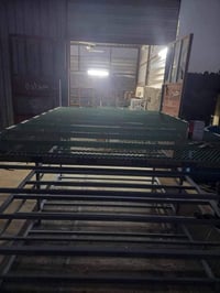 قفص لتربيه الدواجن ثلاث طوابق  الطول 3امتار العرض 2متر حديد مرتب مثل م...