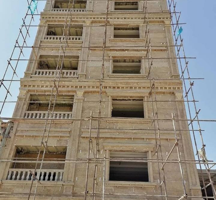 جانب من أعمالنا نتمنى ان تنال اعجابكم .
كادر متخصص في اعمال الواجهات لكل انواع المرمر والجف قيم 
بكافه التصاميم الحديثة 
عملنا فقط في كربلاء 
هاتف ***********
