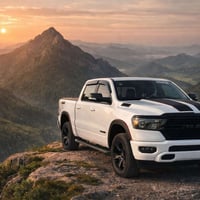 رام  موديل ٢٢ ماشية ٦٣الف ميل بك هورن باب طويل بدي قصير فول عدا الفتحة...