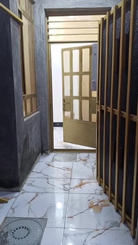 مساء الخير للجميع بيت الايجار مساحته 55متر يحتوي على غرفه نوم وحده أو ...