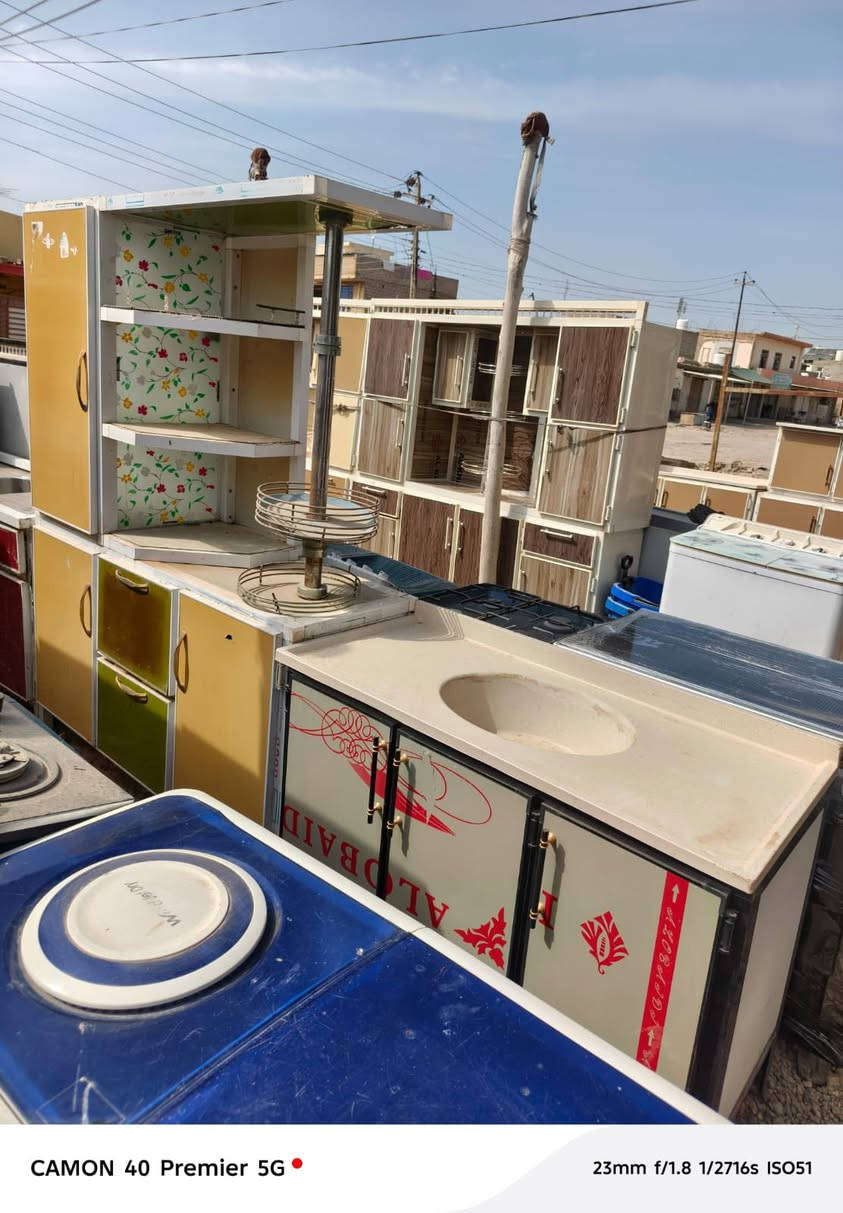 سلام عليكم يوجد لدينا كافه الاثاث المنزلي في معرض ومزاد وعد لللاستفسار والتواصل  الهاتف *********** واتساب 
ملاحضه اشتري وراوس
