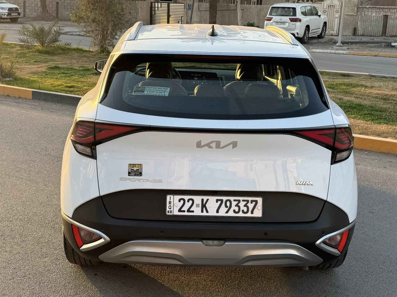 سلام عليكم
سبورتج 2023 
وكاله نيم 
كفاله عامه عل وضع الشركه 
ماشيه 26 الف km 
رقم اربيل الدولي 
فول مواصفات قماره حديد 
بصمه دخول وتشغيل 
جنطه كهرباء 
شفتات مقود 
تدفئه مقود 
كشن كهرباء 
تدفئه كشنات 
شاشه دجيتل 
داخل بيجي 
تبريد شاشه 
اوتو هولد 
درايف مود 
نقطه عمياء 
السعر 223 
مكاني بغداد 
للاستفسار ***********
