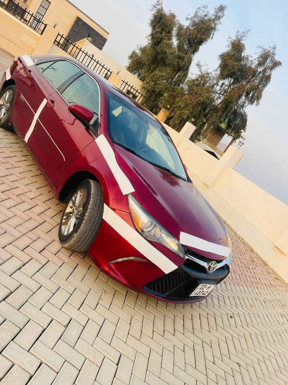 مكلف مكلف مكلف مكلف كامري موديل 2017
ضرر 3 قطع 
صبغ جاملغ وبنيد بس
وضرر مالها جاملغ خلفي
سياره بسمي تحويل وكاله شرط
مكاني صلاح الدين شركاط ***********
