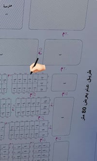 للبيـــــع   قطعة أرض ((((￼مميزة))))  الموقع: حي الجامعة مقابل البوابة...