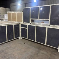 كاونترات فصال • ألمنيوم ثقيل 0.7مم • توصيل موجود