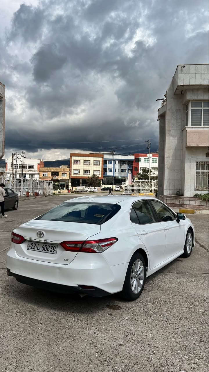 Toyota Camry 2019
تويوتا كامري ٢٠١٩
مواصفات LE

ماشية 140,000ميل
مكينة ٤سلندر حجم ٢.٥لتر

ضرر السيارة جملوغ شبر بوند صبوغ
 بدون دواخل و ايرباك
مكفولة من كير و محرك وكهربائيات

ب  سعر (168$) ورقة و بيها مجال للطيبين

مكان السيارة
 عقره
*********** اكر, نينوى
