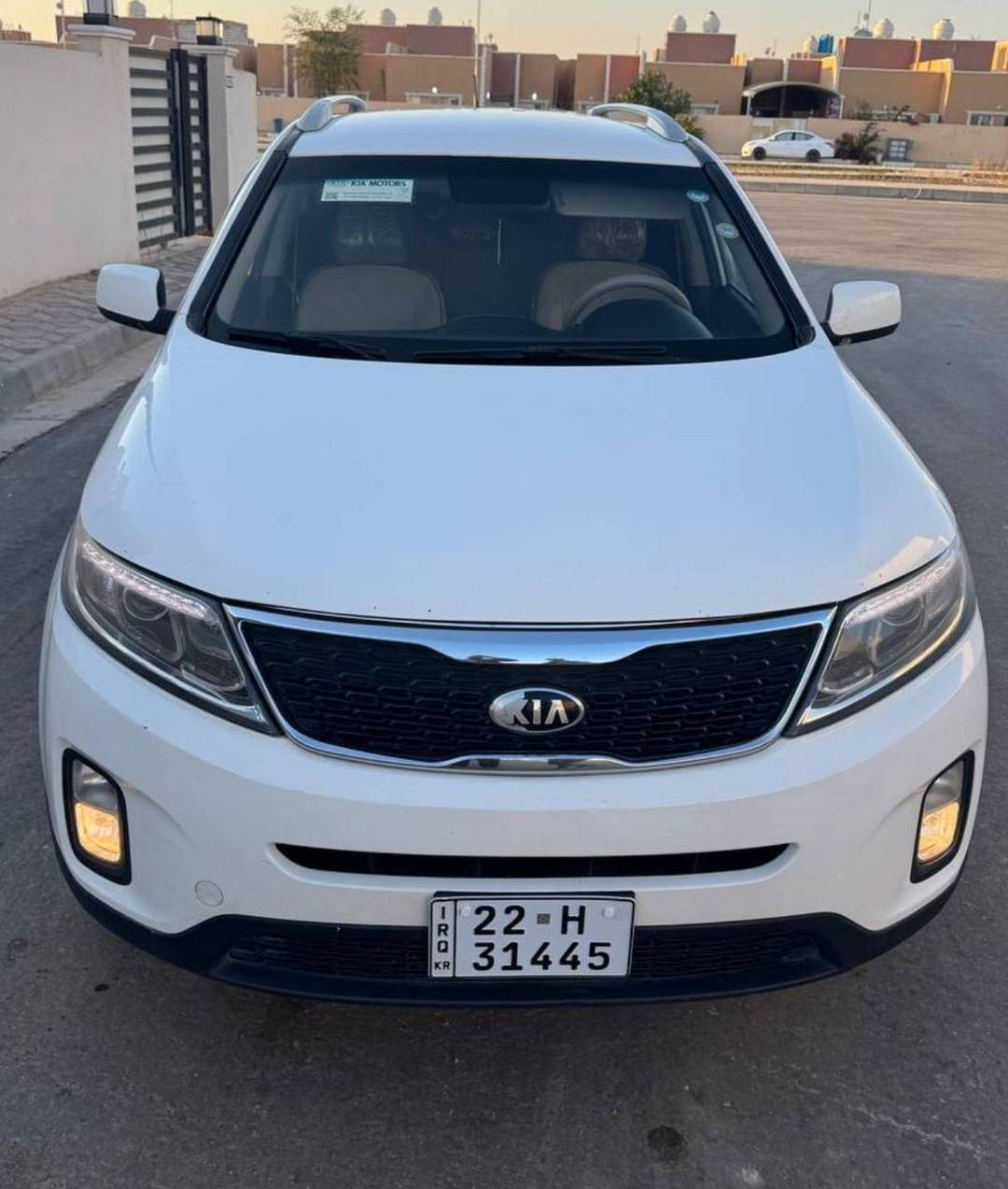 السلام عليكم
سورنتو 2014 وارد خليجي  رقم اربيل الدولي باسمي وكتله أو تحويل هزه سنويه كله جديد سياره بيه رشات صبغ بدون دواخل شاصي لغد مكفولات مكفوله من التجيه أو الكلبه رشات صبغ فقط مكينه 2400 دوش مكينه جديده و مكفوله بدون تنقيص بدون تبخير مكينه كير ع فحص سياره شاشه كامرا دواره وضعيات قياده مانع انزلاق تحكمات استيرن جهتين دواخل لونين يبجي واسود دواخل مدوشمه تبريد ثلج صدر تايرات جدد سياره جديده 
السعر 130 وبيه مجال مكاني ديوانية 
***********
