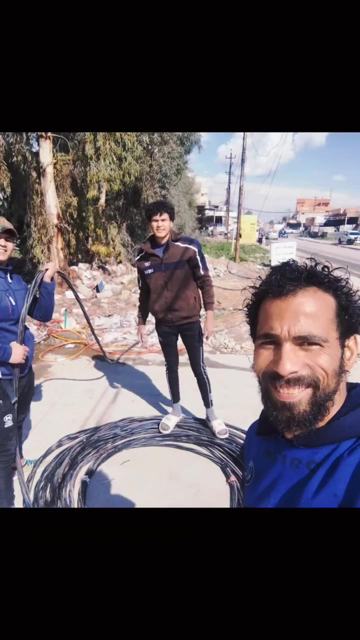 كهربائيين لتسليك الكيبلات في الموصل و سهل نينوى وتحويل مواقع في داخل الموصلل
وتحويل الوايرات م̷ـــِْن عواميد الانارة                للاستفسار على هذا الرقم***********
