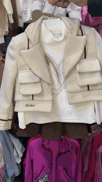 طقم بناتي ٤قطع  🌹العمر ١/٦سنوات 🌹جملة ومفرد موجود توصيل ٠٧٥١٠٦٤٨١٨٣