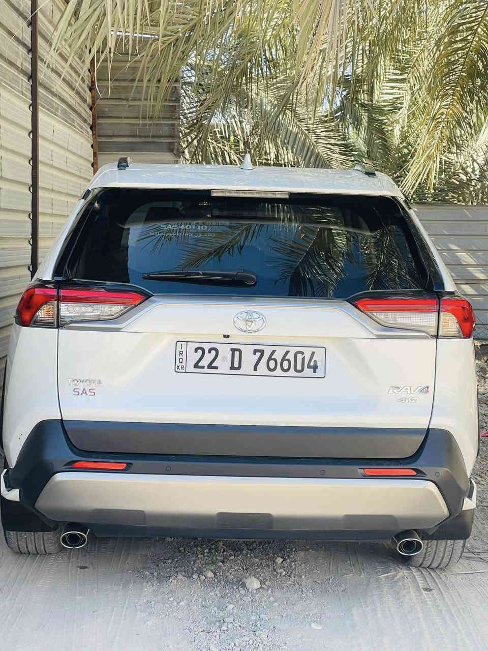 سلام عليكم
للبيع تيوتا راف فور خليجي موديل 2022

فول مواصفات(SAS)  مكفوله

سقف اسود بنورما

خرن ميموري 

كشنات تدفئه تبريد

حساسات امامي خلفي

ماشيه63 الف ، رقم اربيل الدولي بـ اسمي

سعر 295 وبيه مجال بسيط مكان السياره بابل رقم صاحب السياره ***********@@@
