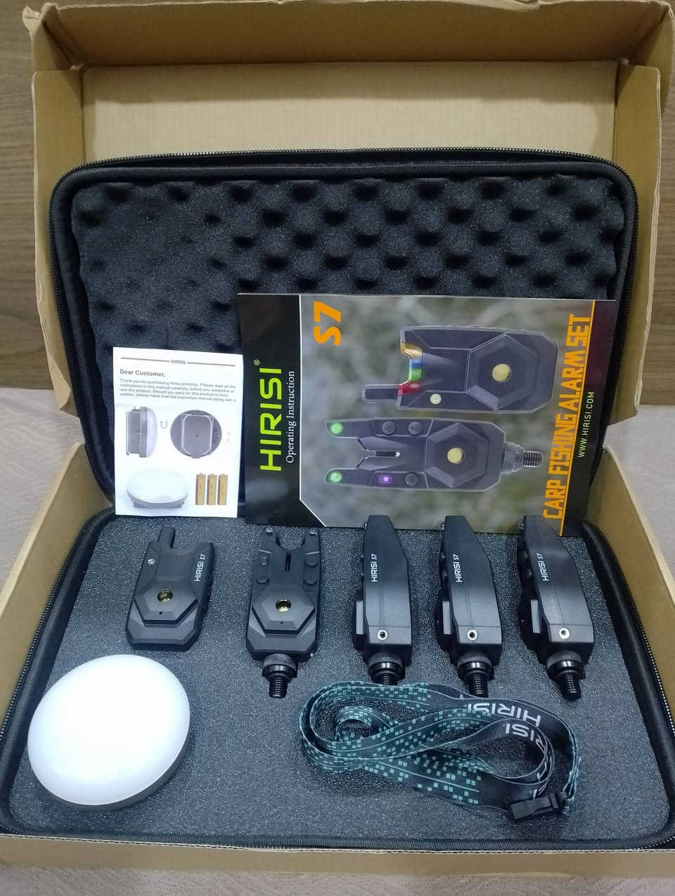 السلام عليكم
جهاز انذار لاسلكي من شركة Hirisi فئة S7
تواصل خاص او واتس ***********
توصيل جميع المحافضات
