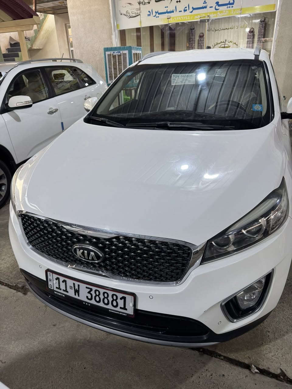 كيا سورنتوا خليجيه مكفوله من الصبغ والضرر موديل 2016 محرك 6 سلندر بصمه قماره حديد رقم بغداد الجديد محرك شرط لا تبخير ولا تنقيص ولا رواجز  وشرط الفحص 7 راكب وثلاث قطع تبريد تخم تاير صدر تبريد دواخل ماشيه 104 تخم ويل جديد سياره مال جناي واحلى من الصور 
سعر 210 بيها مجال حك الجيه 
الضلوعيه معرض المصطفى 
السونار مع المنشور فقط بيها كم شخط وكم رصعه مال استعمال شخصي 
السياره بدون صبغ بدون تبديل 
***********
***********

