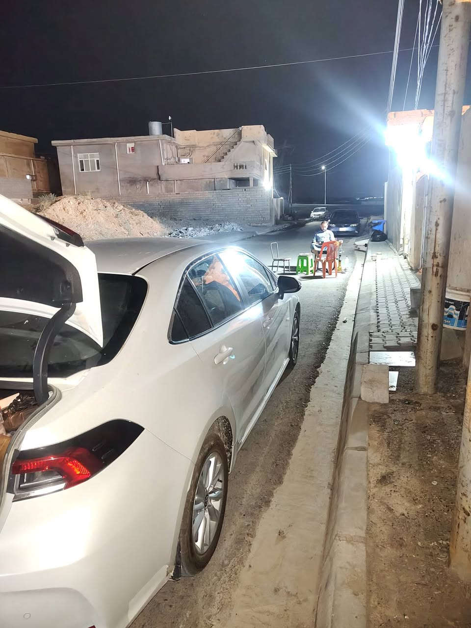 كورلا ساز 2023
محرك 18 وكير شرط ماشيه 70 الف قابل للزياده بعدها بوضع الوكاله مري شفط بصمه شاشه كار بلي بروجكترات لحيه تحكمات تحديد سرعه موصفات ساز تاير 16 
بدون فتحت سقف فقط
مكان صلاح الدين بيجي 
السعر 179 وبي مجال قليل 
اخي الكريم اقرى المنشور وشوف السونار قبل لاتخابر
وحياكم الله
للتواصل عبر الهاتف ***********

