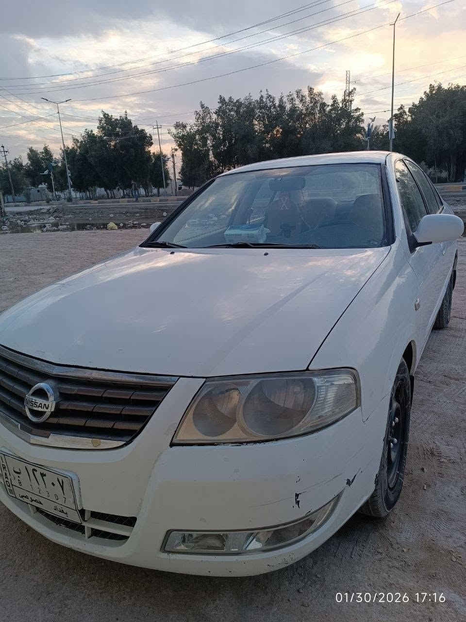 السلام عليكم
نيسان صني 2007 جاهزة من كلشي بيهة فقط بنيد وجاملغ صبغ وخياس اصبعين فوك الجامة الامامية ومصلح مكينة وكير خير من الله تبريد شغال رقم بغداد مكان السيارة كربلاء السعر 76 وبيهة مجال
***********
