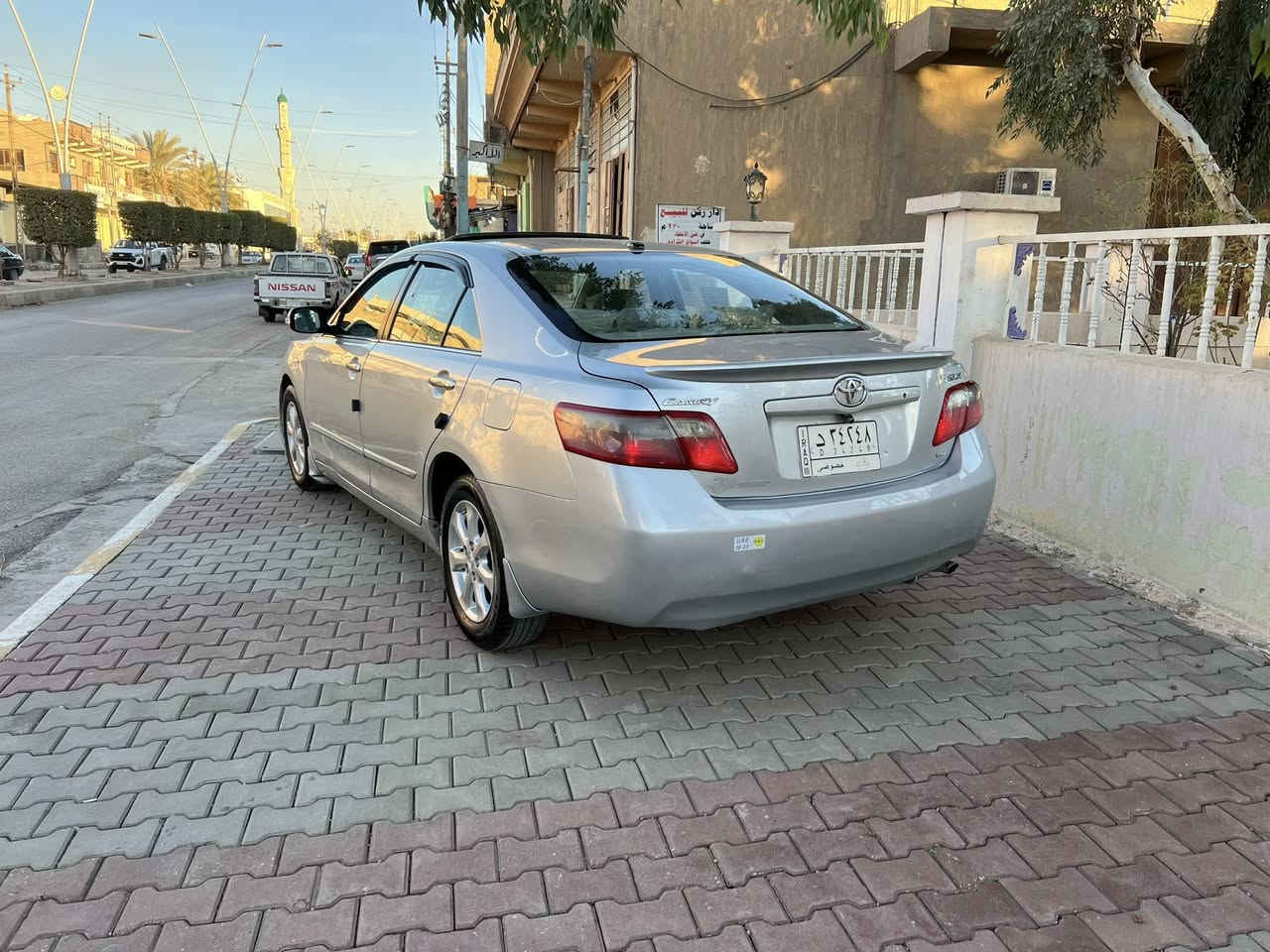 السلام عليكم من رخصت الادمن كامري ٢٠٠٨ خليجي فول مواصفات جاهزه السياره من كلشي كير محرك صدر تبريد تخم تاير كله جديده سنويه لغاية ٢٠٢٨ رقم بغداد تحويل مباشر السياره بيه صبغ جهت اليمنه اثر جراد فقط اي ضربه مابيه السعر ١٠٥ بيه مجال موقع السياره الانبار قضاء هيت للاستفسار اتصل ع رقم بي واتس ‭٠٧٨٣ ٠٥٧ ٥٧٩٧‬
