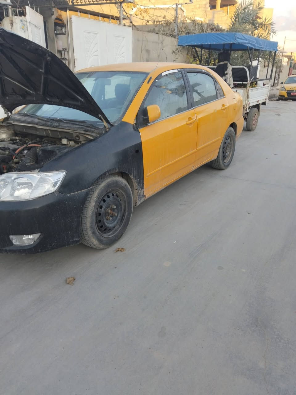 كورلا بيكاجو موديل 2007 مشروع وطني سياره بيها معجون سعرها 60  وبيها مجال دفتر بانزين
***********
