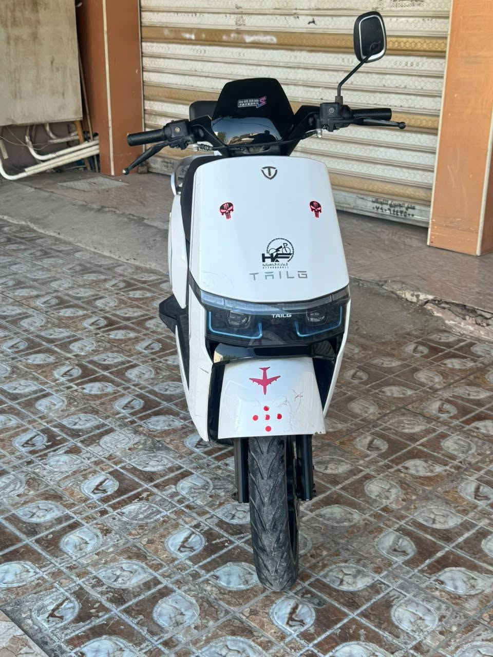 السلام عليكم للبيع دراجه TAiLG ٦بطاريات موديل ٢٥ شهر ال١٢ ماخذها كلشي بيها بلادي كلشي بيها شغال نقص بس دسك بريك ومرايه ملف 3500 تشغيل عن بعد وبصمه وسويج مكاني تقاطع العامريه
سعر 700
 ‏‪***********‬‏
