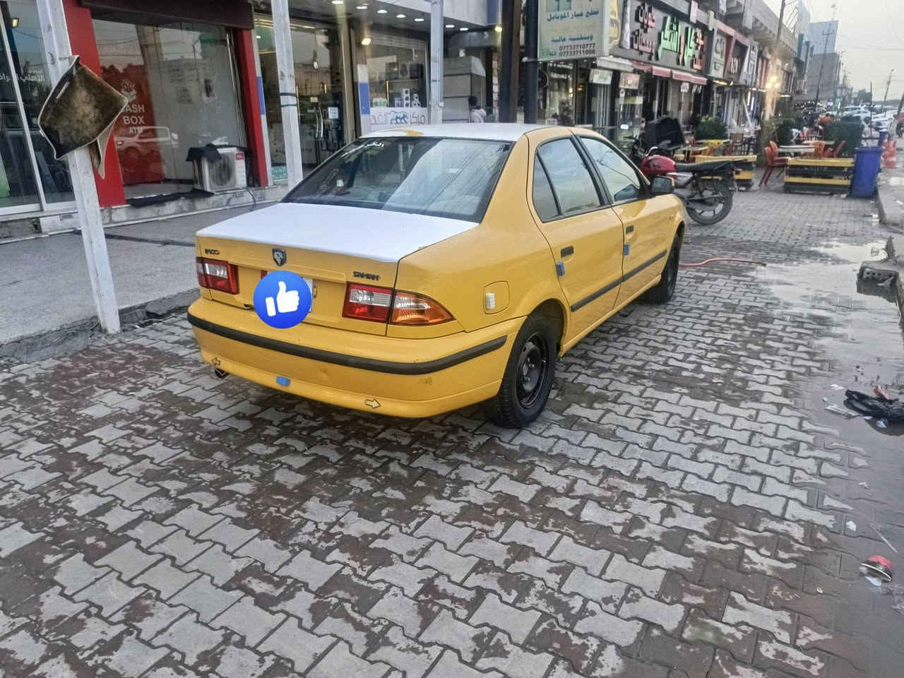 السلام عليكم للبيع سمند موديل 2012 كرستال رقم انكليزي مكاني بغداد البياع سعر 48  وبيها مجال للاستفسار اتصل 
***********
