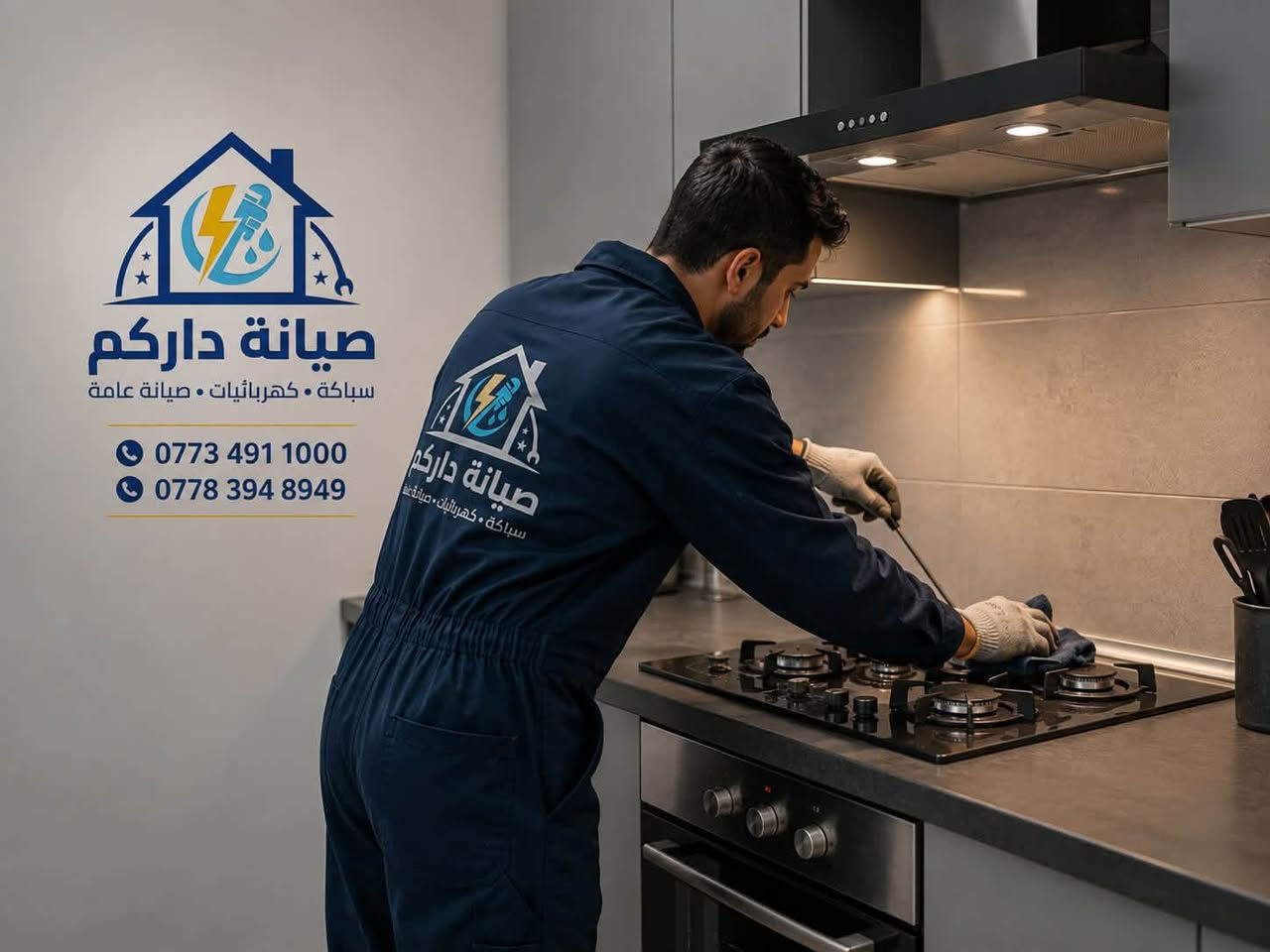 صيانة جميع الأجهزة الكهربائية المنزلية
خدمة احترافية لجميع أعمال الصيانة المنزلية
🔧 صيانة المكيفات (سبلت، شباك، ومركزية)
❄️ صيانة الثلاجات والمجمدات (الفريزرات)
🧺 صيانة الغسالات الأوتوماتيك والعادية
🔥 صيانة الأفران والطباخات الكهربائية والغازية
🍽️ صيانة الجلايات وغسالات الصحون
💧 صيانة السخانات الكهربائية
🌬️ صيانة المراوح وشفاطات المطابخ والحمامات
⚡ إصلاح الأعطال الكهربائية المنزلية
🔌 تبديل القطع التالفة الأصلية
🛠️ فحص وتشخيص الأعطال بدقة
🧼 تنظيف وصيانة دورية للأجهزة
✔️ خدمة منزلية سريعة
✔️ فنيون ذوو خبرة
✔️ أسعار منافسة وضمان على العمل
📞 ***********
📞 ***********
