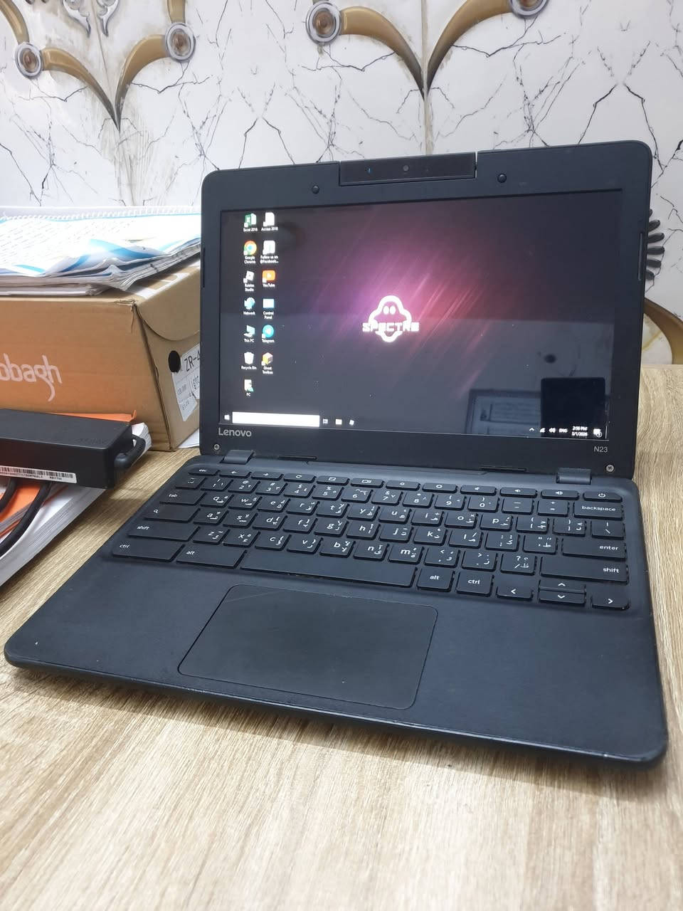 لابتوب للدراسه وتصفح نظيف شحن اكثر من ساعتين متواصل السعر 50 للاتصال ***********
