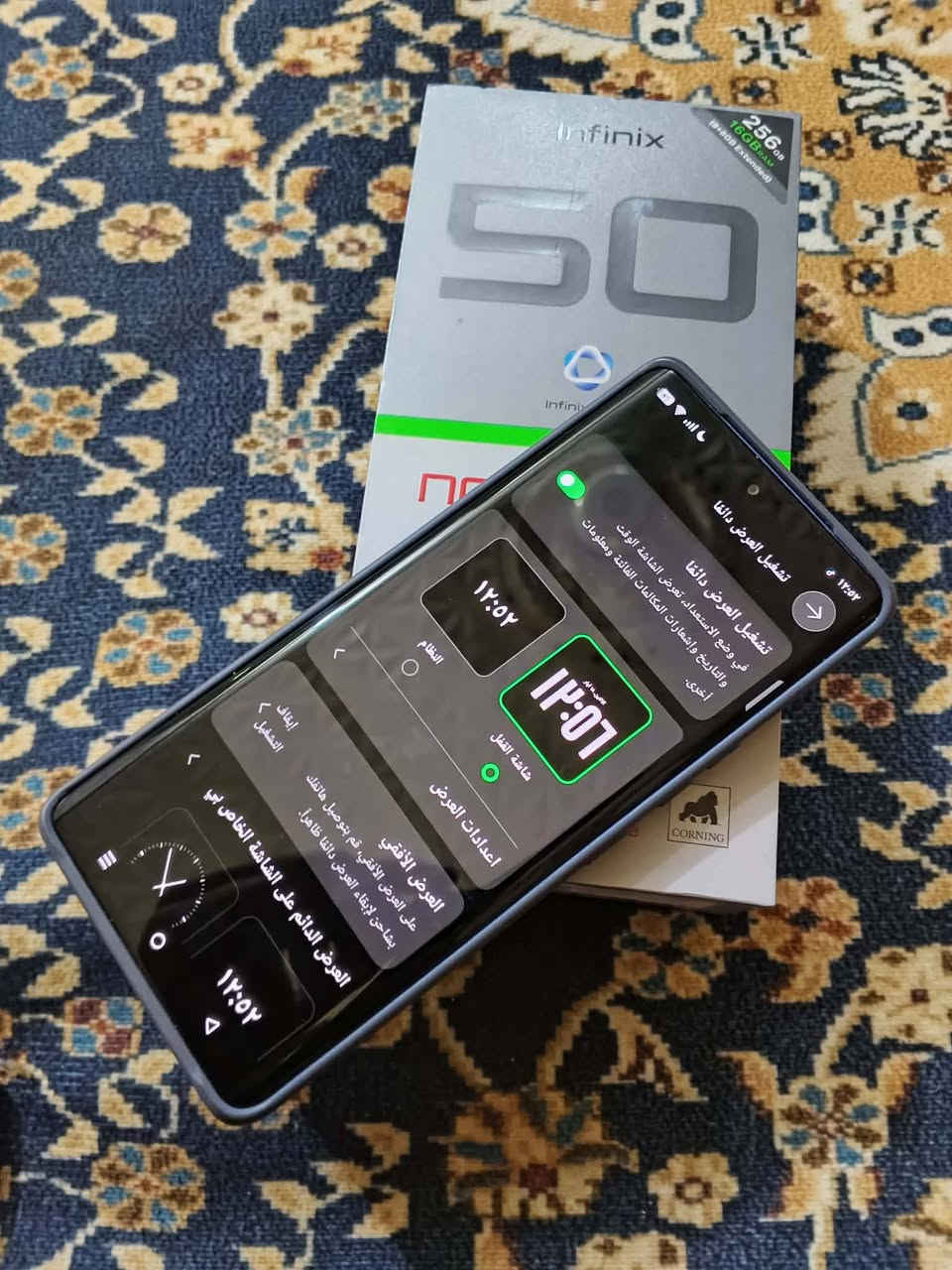 بدون ملحقات سعر 265 مكاني حله
انفنكس نوت 50s  5g
جهاز غني عن التعريف
ذاكرة:256
عشوائية:16
شاشة :اموليد منحنيه 144هرتز
معالج:دايمنستي 7300 التميت 
كامرة: سنسر سوني 4k 
اماميه 4k
العاب :90 فريم ببجي 
بطارية: 5200
الجهاز ولا زلغه


**إذا كنت صاحب هذا الإعلان وتريد حذفه لأي سبب، رجاءا أرسل رسالة إلى الدعم الفني**