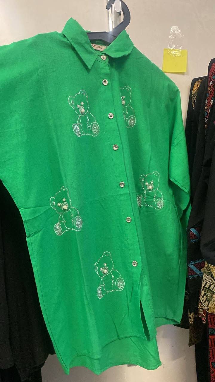 قمصان نسائيه جميع القياسات والوان  للحجز والاستفسار راسلونا خاص توصيل بسمايه الف المحافظات 5
العنوان بسمايه ازياء افنان -الشارع العام-مقابل مخابز نخله بغداد 
📞رقم الهاتف ***********
