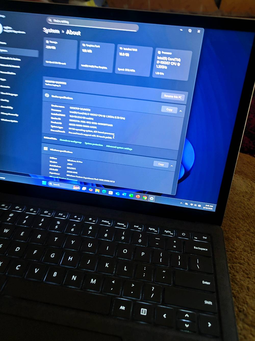 بيع ومراوس بتجميعه مرتبه

سيرفس لابتوب 3 للبيع بدون لمس

حجم 13 و نصف

2K IPS QHD شاشة

جيل عاشر Core i7 1065 G7

Ram 16GB DDR4

قابل للتطوير HARD 256 SSD

كرت شاشة انتل Iris plus g7

بطارية يدوم لحد 6-8 ساعة

مصنوع من الومينيوم و جل الكانترا الايطالي

كاميرا 720 HD كلش واضح

نسخه business edition رجال الاعمال

Face ID فتح بل وجه نفس آیفون

عنوان النجف الاشرف
مستخدم قليل جدا
***********
بسعر 450 الف فقط
