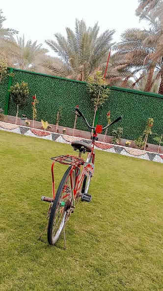 سلام عليكم شباب عندي هاذ البايسكل للبيع سعر 85 وبي مجال عنوان كربلاء الحسينيه للتواصل ولستفسار *********** واتساب
