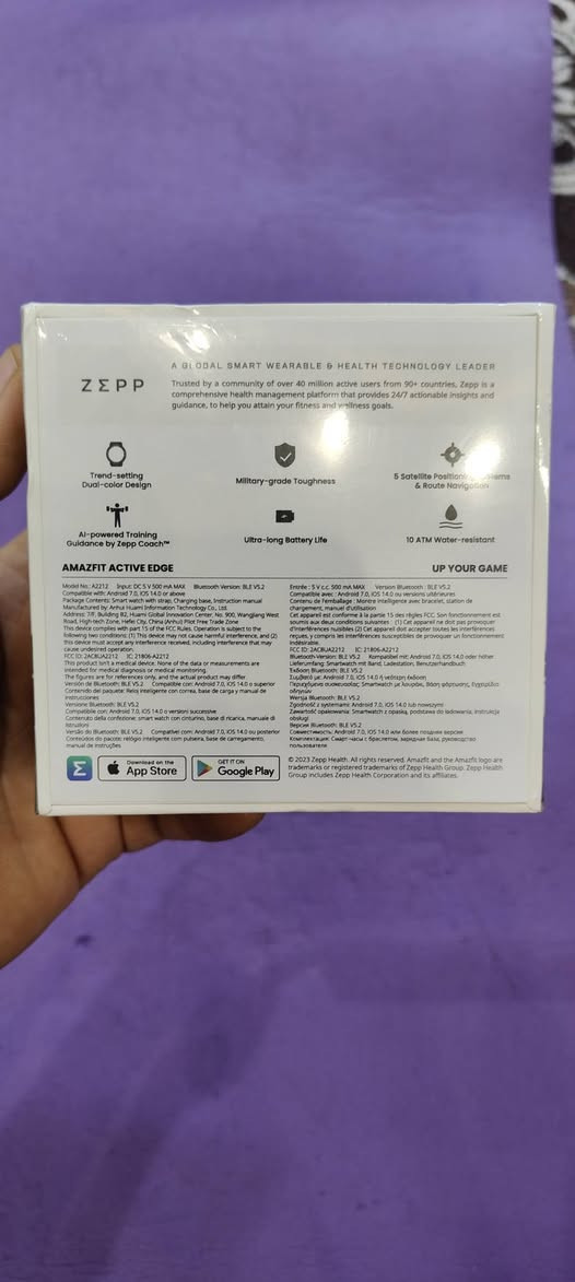 ساعه امزفيت اكتف ايدج بعدها سليفون 120مع التوصيل


**إذا كنت صاحب هذا الإعلان وتريد حذفه لأي سبب، رجاءا أرسل رسالة إلى الدعم الفني**