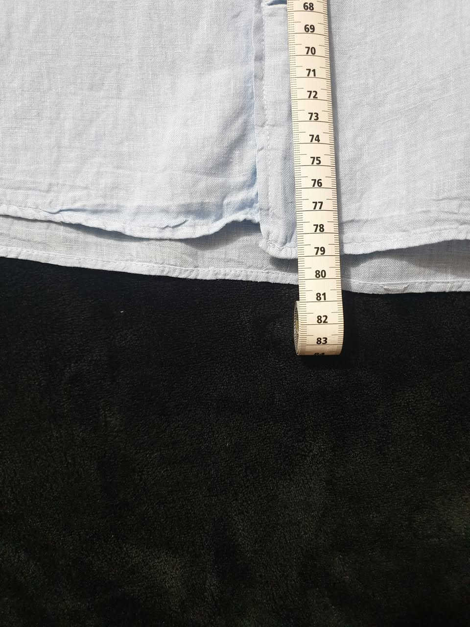 السلام عليكم جميعا...
قميص لنن (( Linen )) صافي 💯 %
اللون سمائي
الصناعة ألماني
بالة و نظافة 💯 %
قياس لارج 42
الطول 80 سم
عرض الصدر 57 سم
طول الردن 66 سم
السعر 16 الف شامل التوصيل


**إذا كنت صاحب هذا الإعلان وتريد حذفه لأي سبب، رجاءا أرسل رسالة إلى الدعم الفني**