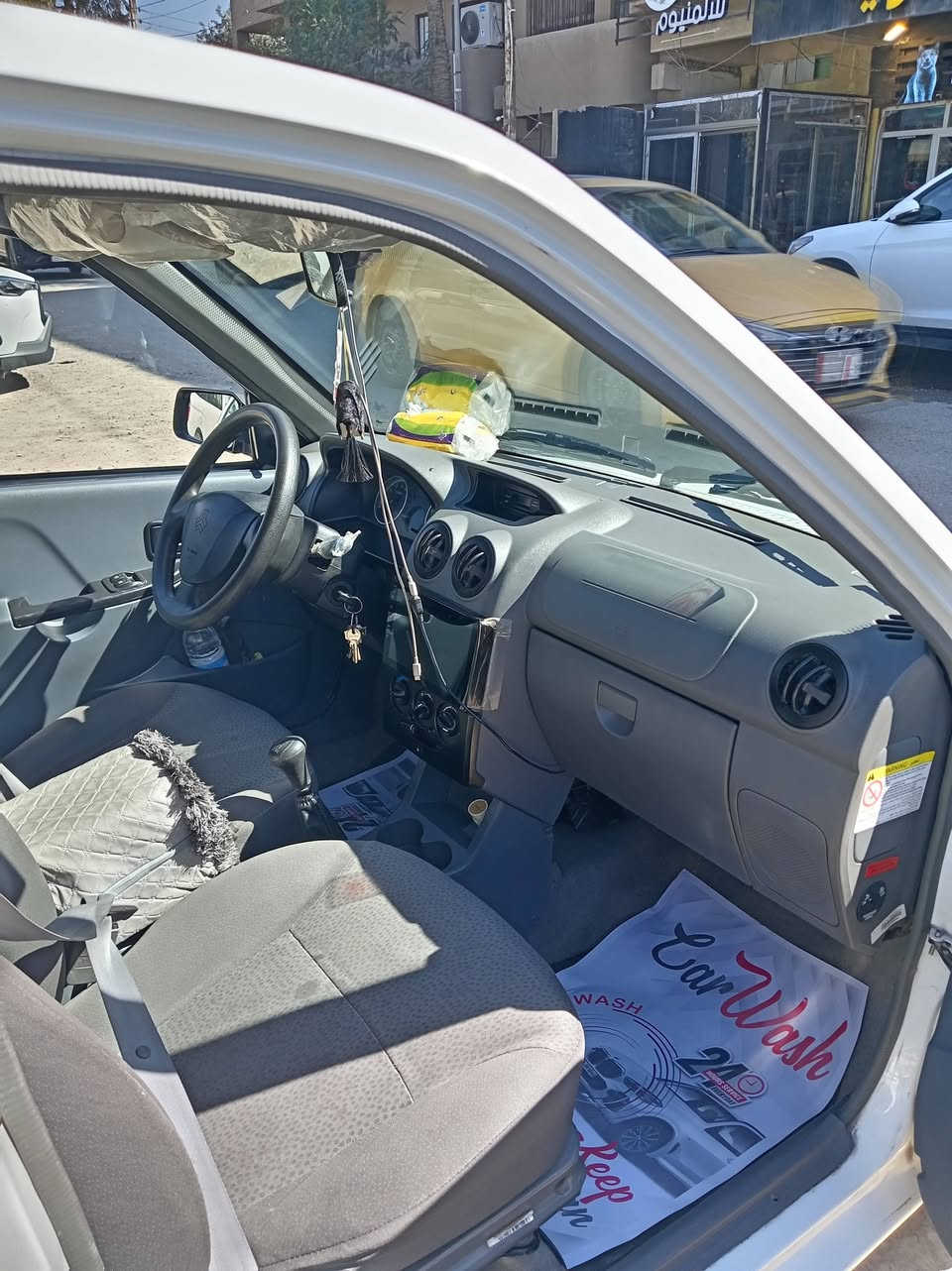 سايبا /صبا موديل 2023 بغداد/ سنويه تنتهي لل2028 باسمي ماشيه 31الف قابل للزيادة بيها طخه بالباب الخلفي الي عكس السايق محرك كير كلج تبريد خير من الله وعالفحص سعرها 68ورقه مكانها بغداد الدوره شارع المصافي قرب كلية الفارابي متواجد العصر ويكون التلفون شغال (***********)
