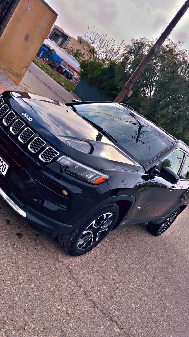 ‎النوع : جيب كومباس لمتد Jeep Compass Limited

‎  الموديل : 2022 الشكل الجديد لمتدد 
للبيع سيارة: جيب كومباس  موديل 2022
•الرقم: اربيل 
السعر 147
لون الاسود 
ماشي 25 الف 
•المواصفات : فول ١/١ عده سلايت
▪️بصمة
▪️ابواب بصمة
▪️المحرك: 2.4 مرغوب (اربعة سلندر) بدون توربو مكفول كير محرك
▪️لايتات زينون اصل مع حاجب LED مع كشافات دعامية زينون
▪️رادار جانبيه 
▪️رادار امامي 
▪️كشافات ليليه
▪️فورويل 4X4
▪️كامرة خلفية 
▪️حساسات ورادارات الاجتياز الجانبية
      (نقاط عمياء)
▪️كشنات السيارة جلد اسود اصل مطعم 
     كشنات تدفئة وتبريد 
▪️كشن كاربائي
▪️شاشة الدشبول حجم كبير
‎ستيرن هيتر ▪️
▪️تشغيل عن بعد
▪️قيادة ذاتية
▪️تبريد قطعتين امامي وخلفي
▪️سايد بريك دكمة
‎نظام تحديد مسار▪️
▪️سستم صوت
▪️تحكم ستيرن جهتين بلوتوث وحاكية وكروس سرعة وتحكم صوت 
▪️نظام ABS مانع انزلاق
‎ناقل الحركة : گير اوتوماتيك وعادي من  8 سرعات
اربع تايرات جديدة
سنوية جديدة لحد 2030
رقم مميز 
•الضرر: صبغ بس بونيت فقد بدون دواخل
شرط فحص
سعر147
رقم الشاصي. 3C4NJDCB4NT236622
 المكان كركوك 
الاتصال: ***********‎
